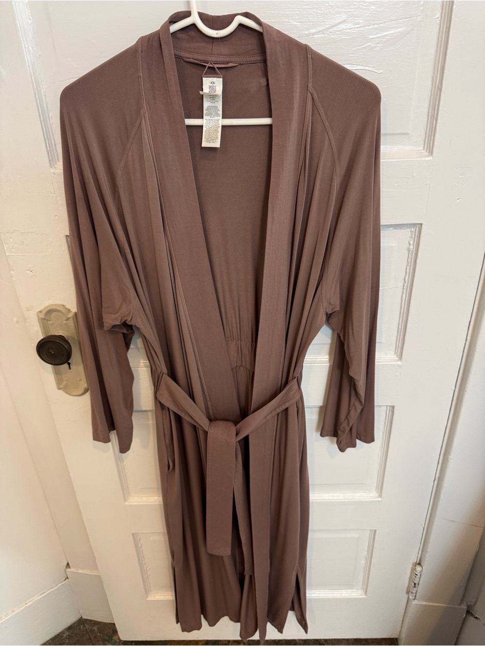 UGG Myra Women's Wrap Robe in Mauve Brown